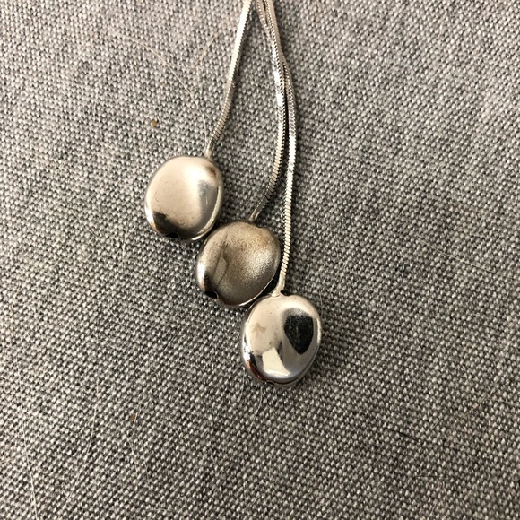 STERLING SILVER TEARDROP EARRINGS - Picture 2 of 2